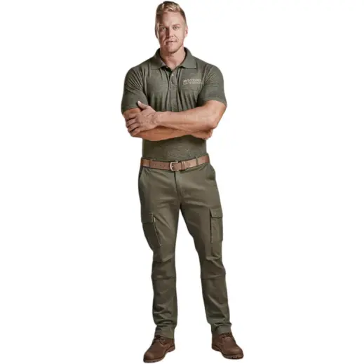 Mens Mandara Twill Pants Model